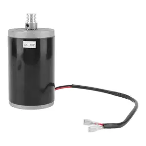 Tüm 180 koşu bandı DC tahrik motoru ile yüksek tork 200 V DC Motor W Metal koşu bandı fırça bakır bobin bölüm