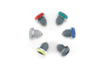 Adaptateur d'instrument médical et esthétique Lemos compatible aviation en plastique, série P IP50, faisceau de câbles 1P2P Push-Pull à verrouillage automatique