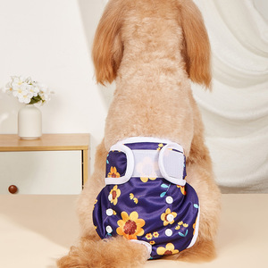 Couches douces lavables pour animaux de compagnie, confortables et réutilisables, pour <span class=keywords><strong>chien</strong></span>, en période de chaleur - Product Image 3
