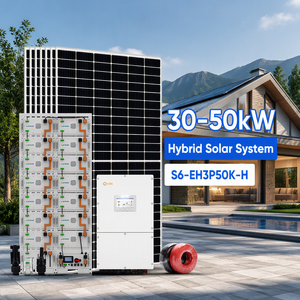 Sistema di Accumulo Energetico Commerciale <span class=keywords><strong>Solis</strong></span> 50kw 30kw <span class=keywords><strong>Inverter</strong></span> Ibrido 100kwh 200kwh Batteria ESS - Product Image 1