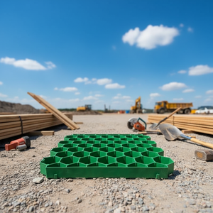 Grille de pavage perméable pour gazon, utilisée pour l'installation <span class=keywords><strong>dans</strong></span> les jardins, les parkings, les allées, durabilité longue durée - Product Image 1
