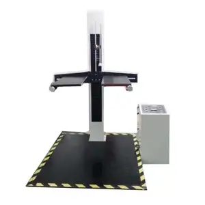 מכונת בדיקת נפילה עם זרוע כפולה, משמשת לבדיקת הנזק הנגרם על ידי נפילה לאריזת המוצר