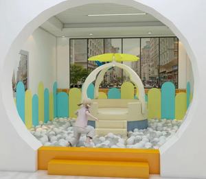 Daisy Flower Ball Pit per la scuola e le feste di compleanno bianco viola rosa-Soft <span class=keywords><strong>Play</strong></span> per il noleggio di bambini e feste in età prescolare - Product Image 2