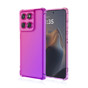 Funda para Teléfono Moto <span class=keywords><strong>Edge</strong></span> 60 Fusion Premium, Hecha a Mano, de TPU, Resistente a Impactos, con Diseño Transparente en Degradado - Product Image 4