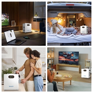 Système de stockage d'énergie solaire domestique tout-en-un SNADI 300W 500W 3.2V 1004WH 2009WH Système d'énergie solaire portable complet 1000W MS-Ho - Product Image 6