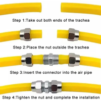 Fit Tube O/D réducteur 304 manchon en acier inoxydable virole adaptateur de connecteur pneumatique