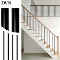 Balustres en fer forgé DVN pour escalier intérieur, poteaux d'escalier ronds simples, balustres métalliques en fer pour escaliers australiens, décoratifs