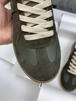 Chaussures décontractées classiques pour femmes, baskets en cuir véritable pour hommes, chaussures plates à lacets, légères et respirantes.