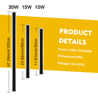 Lámparas de Pared Largas Personalizadas de Aluminio de Grado Aeroespacial, Luz LED Lineal de Pared con Alto CRI y Clasificación IP65 para Uso Residencial en Interiores y Exteriores