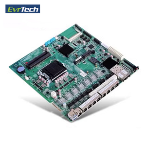 Mạng H110 bảng công nghiệp 8 cổng mạng 2 cổng quang tuyến mềm bảo mật mạng máy chủ tường lửa Mainboard - Product Image 3