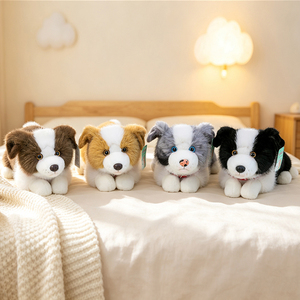 Peluche réaliste Border Collie en gros, jouet en peluche chien réaliste, chiot simulé pour cadeau, décoration intérieure, personnalisé OEM ODM - Product Image 2