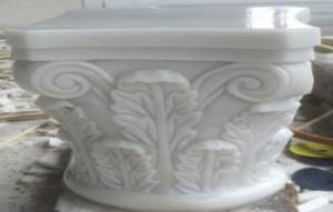 चीन ने विला अपार्टमेंट के इनडोर नक्काशी के लिए आधुनिक वाटरप्रूफ बुद्ध पुष्प डिजाइन प्राकृतिक संगमरमर के ब्लॉक बनाए - Product Image 3