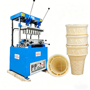 Machine à gaufres pour cornets de crème glacée, prix de gros, sûre et conviviale, pour cafés et cuisines de restaurants occidentaux - Product Image 2