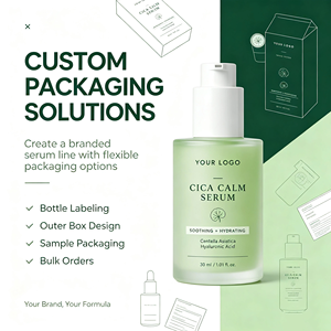 Suero Hidratante Cica Calm, Esencia Facial Ligera para el Cuidado de la Piel, Personalización de Marca - Product Image 5