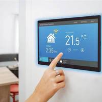 Panel de Control Táctil Inteligente para Hogar/Hotel de 8 Pulgadas, Montaje en Pared, Rockchip RK3566 Quad Core, WiFi, POE, NFC, Android 11, 4GB RAM, Tablet PC