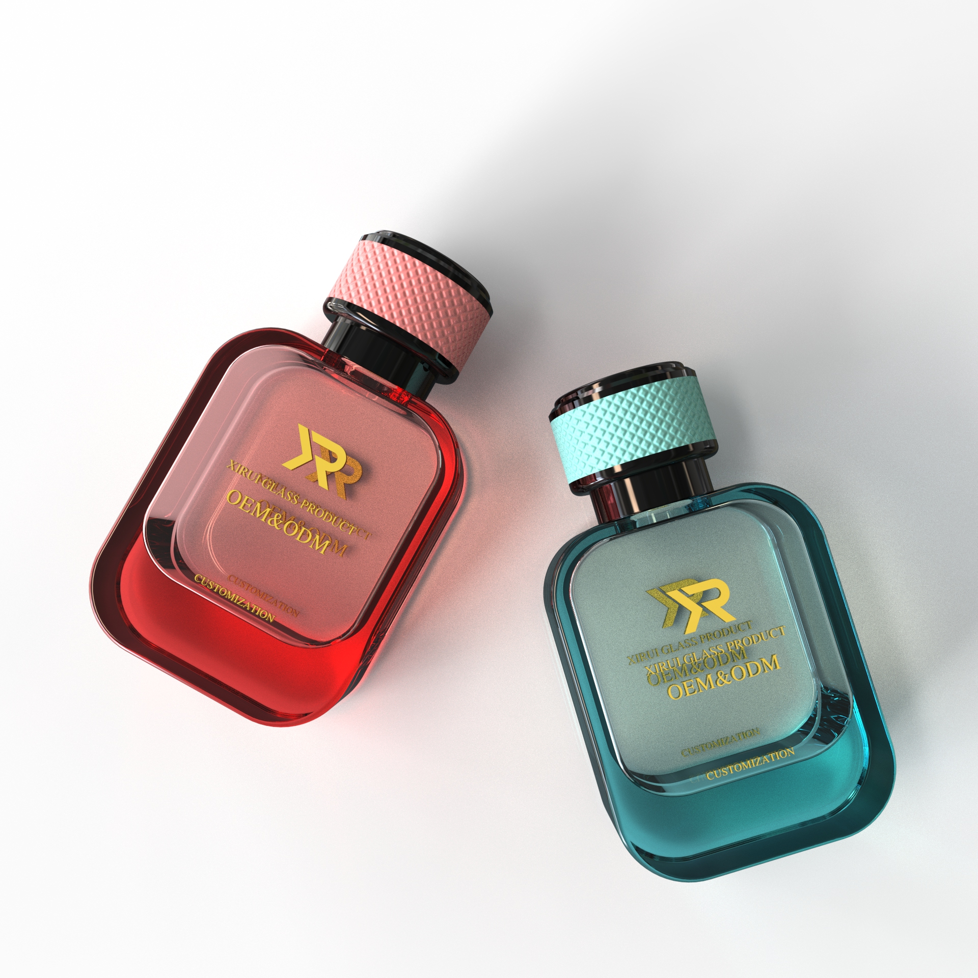 Luxury Cylindrical Shaped Perfume Bottles Wholesale