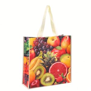 Custom Fabric Laminated Waterproof PP Shopping <b>Bag</b> Polypropylene Non-Woven <b>Bag</b> with Rope or Ribbon Handle - Product Image 3