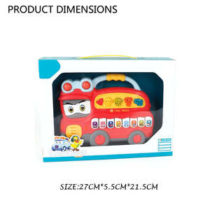 Órgano Electrónico Educativo de Dibujos Animados para Niños, Juguete de Teclado de Piano de Dibujos Animados con Luces y Sonido - Product Image 4