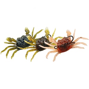 Newbility OEM Esca da <span class=keywords><strong>Pesca</strong></span> Morbida in Silicone a Forma di Granchio Artificiale 13cm 33.5g <span class=keywords><strong>con</strong></span> Amo - Product Image 6