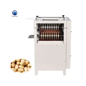 automatic groundnut red coat peeler wet type raw peanut peeling machine price