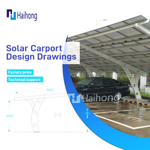 Cocheras Solares de Aluminio Impermeables, Paneles Estructurales para Techos, Cochera Personalizada al por Mayor con Panel Solar y Almacén - Product Image 5