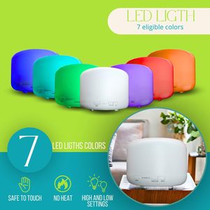 Difusor de Aceites Esenciales Ultrasónico Portátil USB sin Agua, Humidificador de 500 ml para Habitaciones Grandes, Venta al por Mayor - Product Image 2