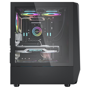 เคสกระจกเต็มบาน ALSEYE Z4 รุ่นล่าสุด สำหรับคอมพิวเตอร์ Mini-ITX/Micro ATX/ATX - Product Image 4