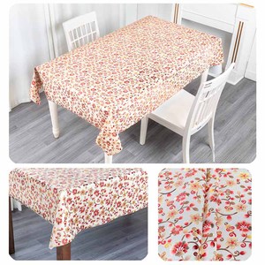 Pabrik Boen taplak meja vinil timbul emas & perak kustom taplak meja <span class=keywords><strong>PVC</strong></span> metalik persegi panjang bahan kain plastik pesta - Product Image 2