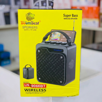 Haut-parleur portable LN-9066BT, basses puissantes, haut-parleur sans fil, batterie 8800 mAh, haut-parleur de fête en plein air, vente en gros, très populaire en Afrique