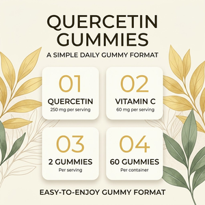 Gomitas de Quercetina OEM ODM 250mg 60 Unidades a Granel Marca Privada - Product Image 4