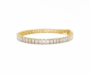 Exclusivo Brazalete de Eslabones con Diamantes Naturales o Cultivados en Laboratorio, Artesanía de Alta Gama, Joyería Fina, Diseño de Eslabones con Diamantes Brillantes - Product Image 2