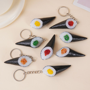 Colgante/Amuleto de comida realista estilo japonés, un pequeño regalo para restaurantes japoneses y un artículo decorativo para alga nori. - Product Image 4