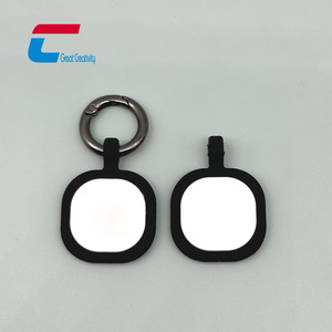 Etiqueta Inteligente de Identificación para Mascotas con Código QR Personalizado, Impresa, 13.56MHz NTAG213 NFC, Llavero de Silicona, Rastreador Antipérdida para Perros - Product Image 6