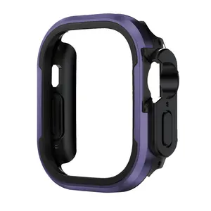 Apple Watch 커버 및 케이스용 Apple Watch 케이스 커버 44 mm 42mm 45mm 49mm 신제품 프로텍터 2024