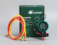 Kit de collecteur HVAC à jauge unique, connecteur SAE 1/4 R410A HS-M480