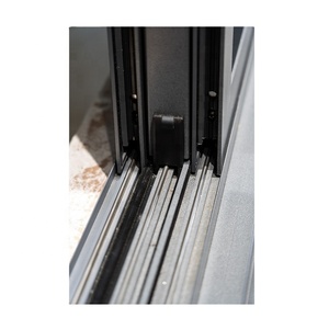 Balcon en aluminium revêtu de poudre Patio <span class=keywords><strong>baie</strong></span> vitrée <span class=keywords><strong>coulissante</strong></span> en verre trempé - Product Image 3