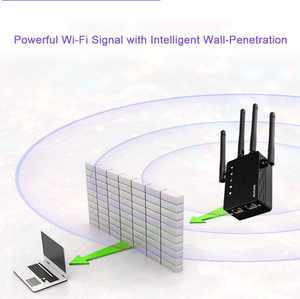 Repetidor WiFi Gigabit de Doble Banda AC, Potente Amplificador de <span class=keywords><strong>Señal</strong></span> Inalámbrica, Extensor para Cobertura de Grandes Áreas - Product Image 6