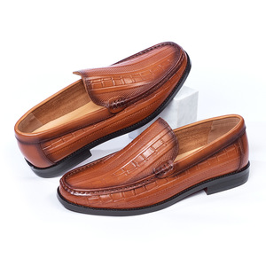 Nouvelles chaussures pour hommes extra-larges - Chaussures de mariage de haute qualité à bout carré, imperméables, rehaussantes et durables - Product Image 5