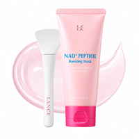 Masques faciaux Lance en marque propre PINK NAD+ & 13 TYPES de PEPTIDES Masque stimulant pour raffermir et lisser la peau Soin de nuit