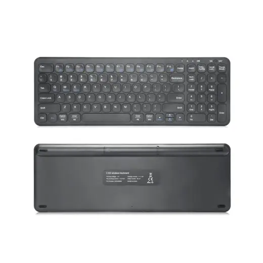 B086 nuovo arrivo tastiera per Laptop Wireless 2.4G tastiera per computer multi-sistema compatibile tastiera OEM per ufficio da gioco