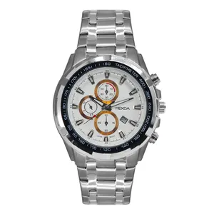 MEXAD forme de montre hommes haute qualité chronographe montre bracelet en acier inoxydable luxe affaires Sport Style Logo personnalisé Relojes Hombr