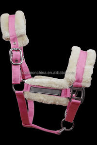 Cabestro de piel occidental, cuerda de caballo, Halter de nailon, brida de carreras, protege la cabeza de la nariz, equipo de equitación, Halter de caballo de piel ecuestre - Product Image 4