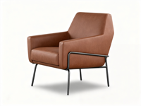 Chaise longue de patio 28,5" L x 28" P x 33" H, mobilier haut de gamme pour hôtels, chaise pour projets hôteliers de premier plan