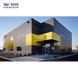 Estructura de acero personalizada Cobertizo Fabricación Oficina Empresa Estructura metálica de acero Edificio de almacén en China - Product Image 1