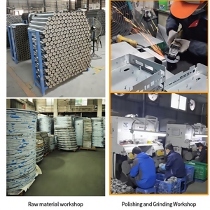 Nhà Máy Trực Tiếp Bán Kích Thước Nhỏ Gọn Phong Cách Đa Năng Lý Tưởng Cho Phong Cách Trong Nhà Ngoài Trời Cài Đặt Thép Không Gỉ Bàn Tròn - Product Image 6