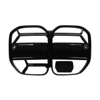 Pièces de carrosserie automobile en ABS noir brillant, style CSL, calandre avant pour BMW Série 4 G22 2 portes 2021+, calandre avant de voiture G22