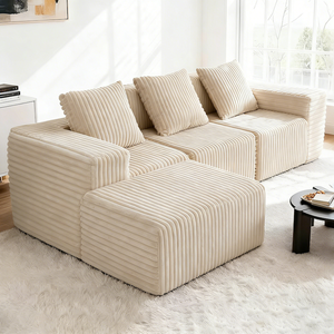 Sofá <span class=keywords><strong>Cama</strong></span> de Pana Comprimido al Vacío OEM para Uso Doméstico, Apartamentos Pequeños, Plegable, Doble Uso (Sentado/Recostado), Estilo <span class=keywords><strong>Canguro</strong></span> - Product Image 1