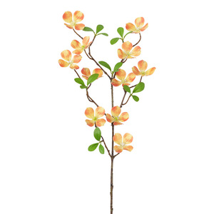 Flores Artificiales de Seda con Textura Biónica de Flor de Cornus, Estilo Chino Moderno, Arreglos Florales Decorativos para Sala de Estar y Comedor - Product Image 1