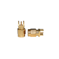 Connecteur RF SMA-JE mâle à montage sur circuit imprimé pour la vente en gros