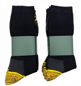 Chaussettes antidérapantes respirantes en tricot pour personnes âgées, chaussettes d'intérieur décontractées en textile, chaussettes cadeaux - Product Image 1